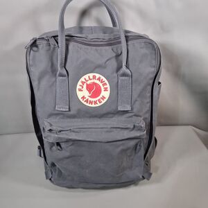 Fjallraven Kanken Backpack Graphite Grey Water Resistant Daypack 16L 23510